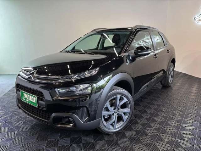 Citroën C4 CACTUS FEEL 1.6 16V Flex Aut.  - Preta - 2022/2023