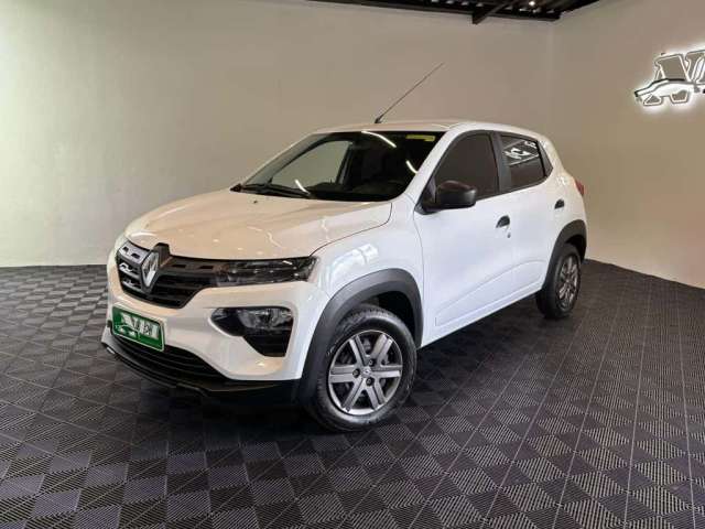 Renault Kwid Zen 1.0 Flex 12V 5p Mec.  - Branca - 2022/2023