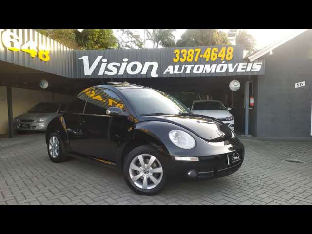 Volkswagen New Beetle 2.0 Mi Mec./Aut.  - Preta - 2007/2008