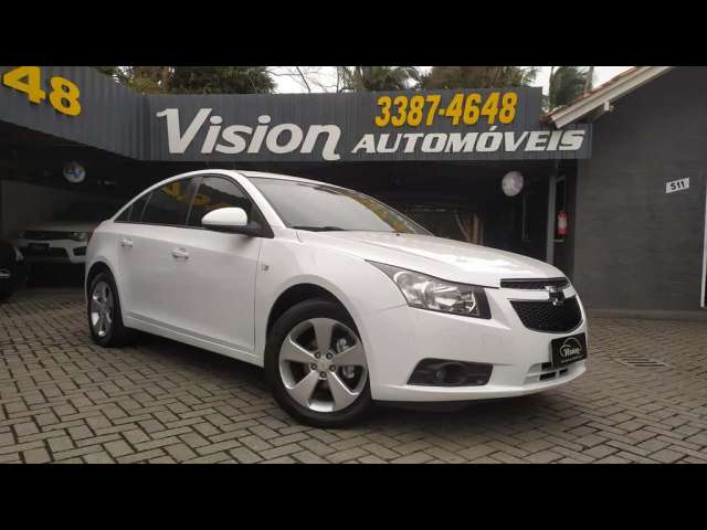 Chevrolet Cruze LT 1.8 16V FlexPower 4p Aut.  - Branca - 2011/2012