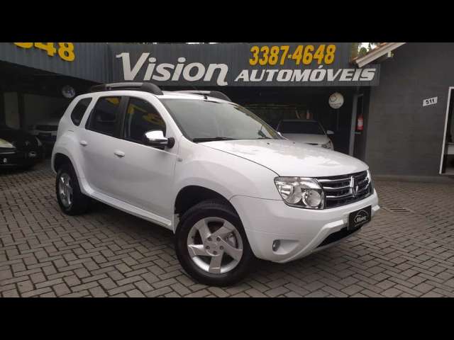 Renault Duster Dynamique 1.6 Flex 16V Mec.  - Branca - 2014/2015