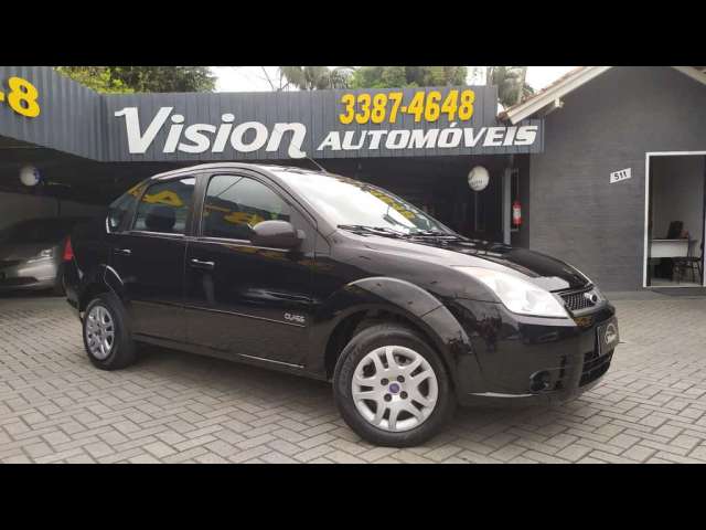 Ford Fiesta Sedan 1.0 8V Flex 4p - Preta - 2010/2010