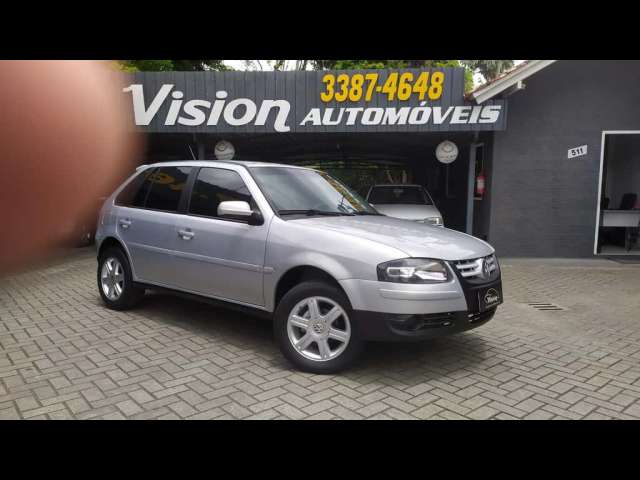 Volkswagen Gol 1.6 Mi Power Total Flex 8V 4p  - Prata - 2008/2009