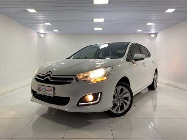 Citroën C4 Lounge THP Tendence 1.6  Flex - Branca - 2017/2017