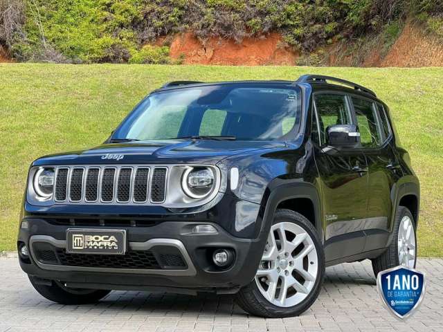 Jeep Renegade Limited 1.8  - Preta - 2019/2020