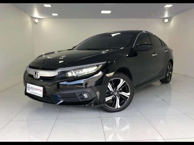 Honda Civic Touring 1.5 Turbo  - Preta - 2018/2018