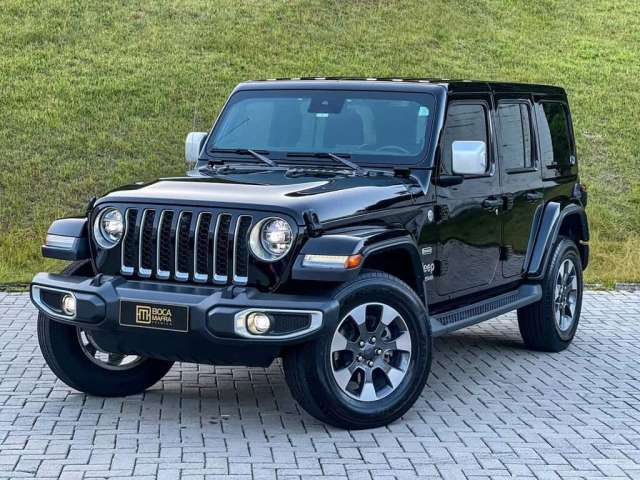 Jeep Wrangler Sahara 2.0 4x4  - Preta - 2022/2022