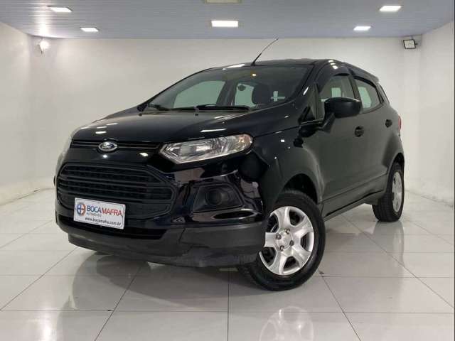 Ford EcoSport S 1.6 COMP MEC  - Preta - 2013/2014