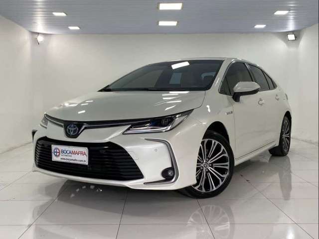 Toyota Corolla Altis Premium Hydrid 1.8  - Branca - 2020/2021