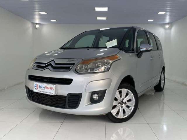 Citroën C3 Picasso Exclusive 1.6 Flex - Prata - 2013/2014