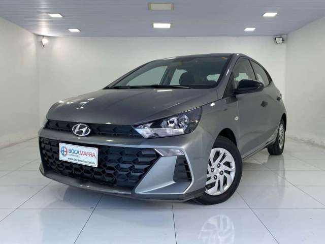 Hyundai HB20 Sense 1.0 Flex - Cinza - 2023/2024