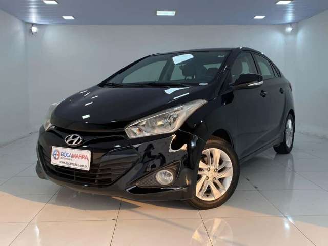 Hyundai HB20S Premium 1.6 Flex - Preta - 2013/2014