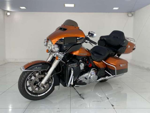 Harley Davidson Glide Ultra Limited FLHTK - Laranja - 2014/2014