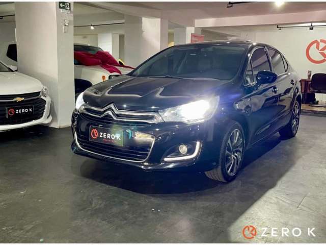 Citroen C4 lounge 2017 1.6 exclusive 16v turbo flex 4p automático