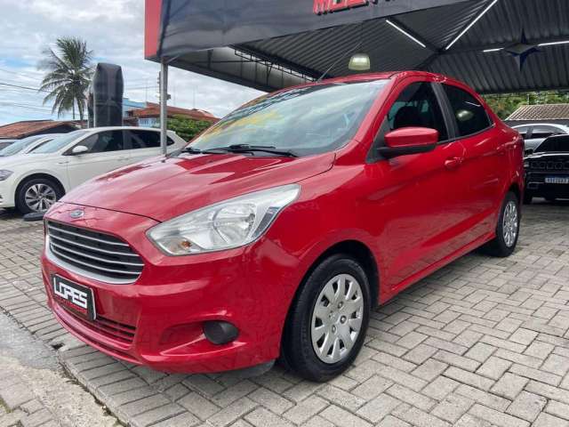 Ford Ka+ Sedan 1.0 SE/SE PLUS TiVCT Flex 4p  - Vermelha - 2015/2015