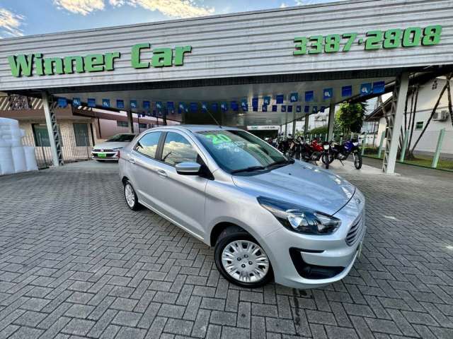 Ford KA 1.5 Sedan SE Plus 12V Flex 4p Mec. - Prata - 2019/2020