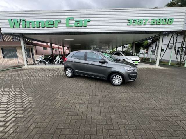 Ford KA 1.0 SE/SE Plus TiVCT Flex 5p  - Cinza - 2020/2020