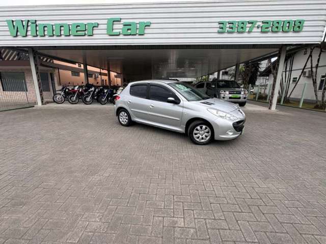 Peugeot 207 XR Sport 1.4 Flex 8V 5p  - Prata - 2009/2009