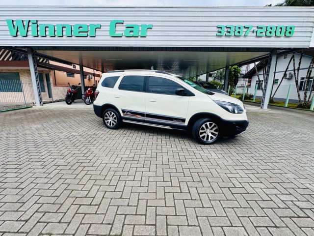 Chevrolet Spin ACTIV 1.8 8V Econo. Flex 5p Aut. - Branca - 2017/2018