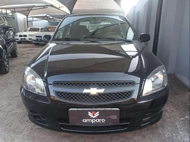 Chevrolet Celta Spirit/ LT 1.0 MPFI 8V FlexP. 5p - Preta - 2012/2013