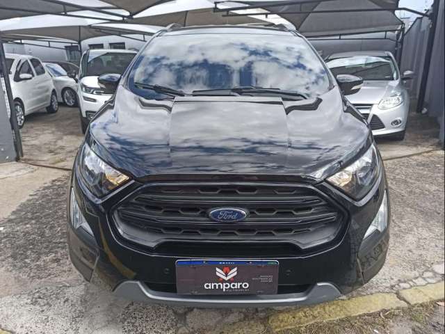 Ford EcoSport FREESTYLE 1.5 12V Flex 5p Mec.  - Preta - 2020/2021