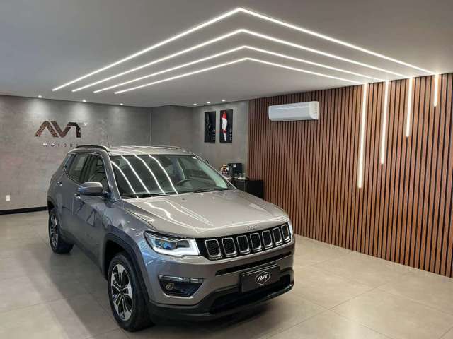 Jeep Compass LONGITUDE 2.0 4x2 Flex 16V Aut.  - Cinza - 2017/2018