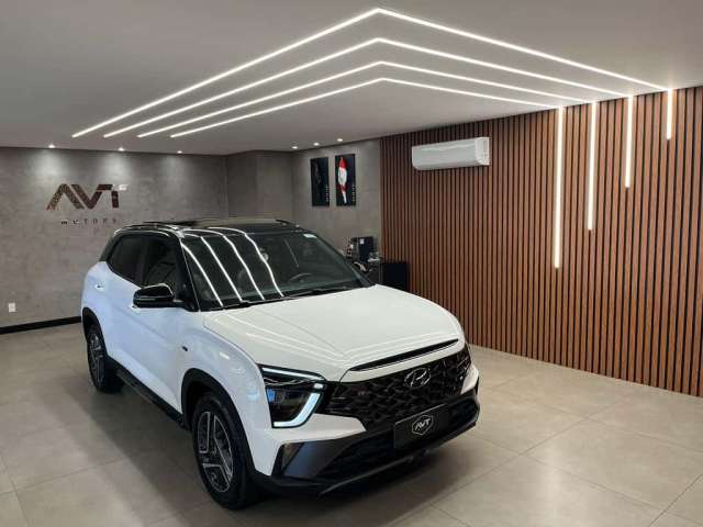 Hyundai Creta N Line 1.0 TB 12V Flex Aut. - Branca - 2023/2024