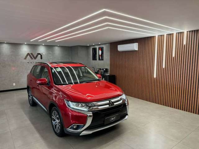 Mitsubishi Outlander 2.0 16V 160cv Aut.  - Vermelha - 2015/2016