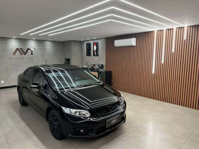 Honda Civic LXR - Preta - 2014/2015