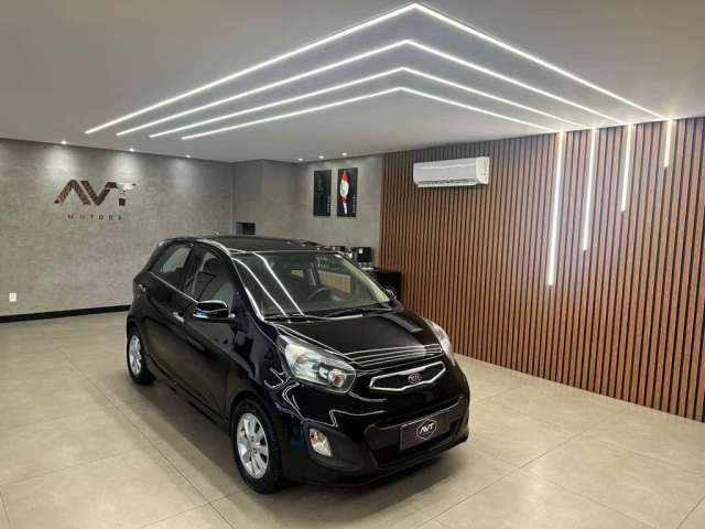 Kia Picanto EX 1.1/1.0/ 1.0 Flex Aut.  - Preta - 2013/2014