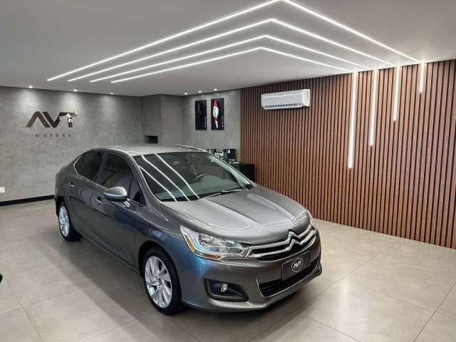 Citroën C4 LOUNGE Tendance 2.0 Flex 4p Aut.  - Cinza - 2014/2014