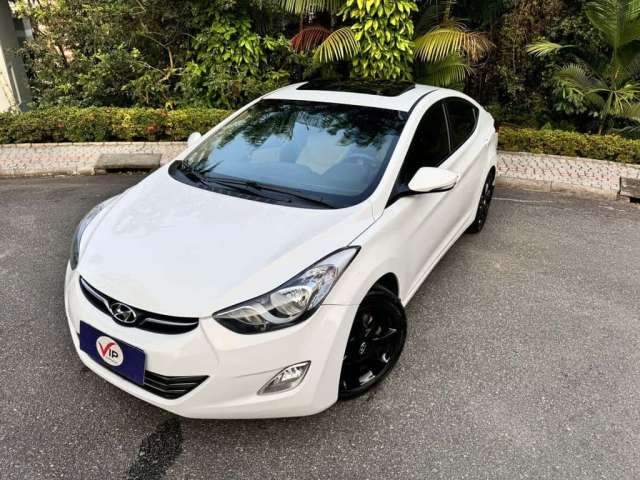 Hyundai Elantra GLS 1.8 16V Aut.  - Branca - 2011/2012