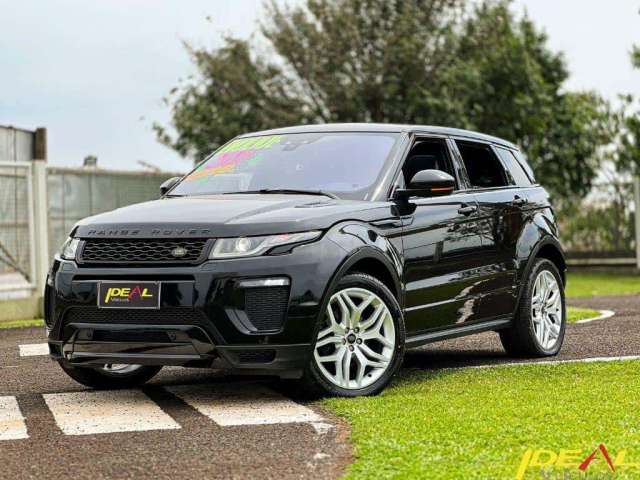 Land Rover Range Rover Evoque P240 HSE Dynamic - Preta - 2018/2018