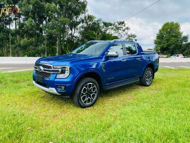 Ford Ranger Limited Ranger Limited+ 3.0 V6 4x4 CD TB Die Aut - Azul - 2023/2024