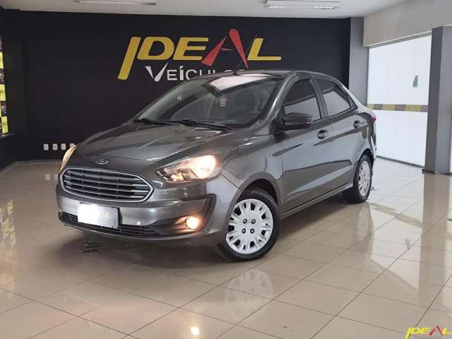 Ford KA 1.5 SE Plus - Cinza - 2020/2021