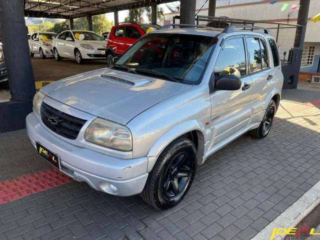 Chevrolet Tracker 2.0 4x4 - Prata - 2001/2001