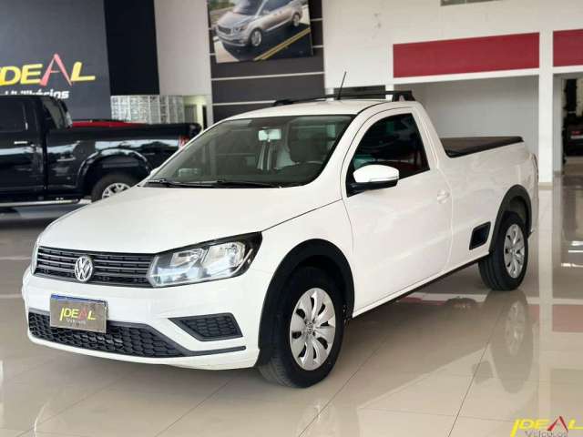 Volkswagen Saveiro Trendline 1.6 - Branca - 2016/2017