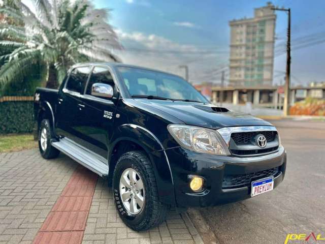 Toyota Hilux 4X4 SRV - Preta - 2009/2010