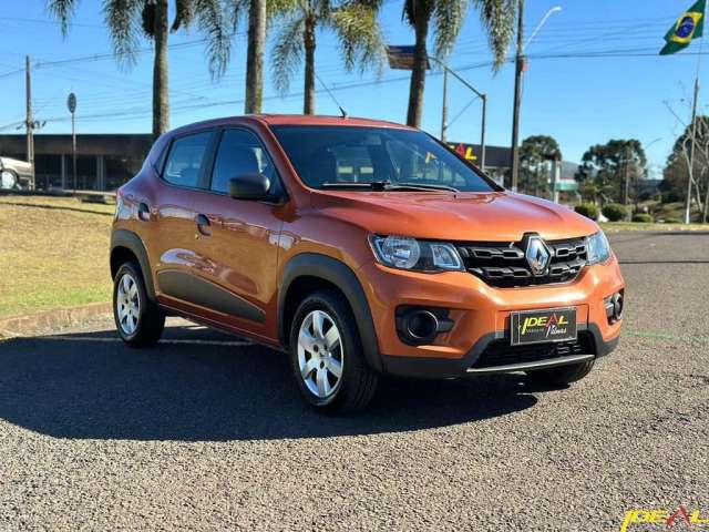 Renault Kwid ZEN 1.0 - Laranja - 2018/2018