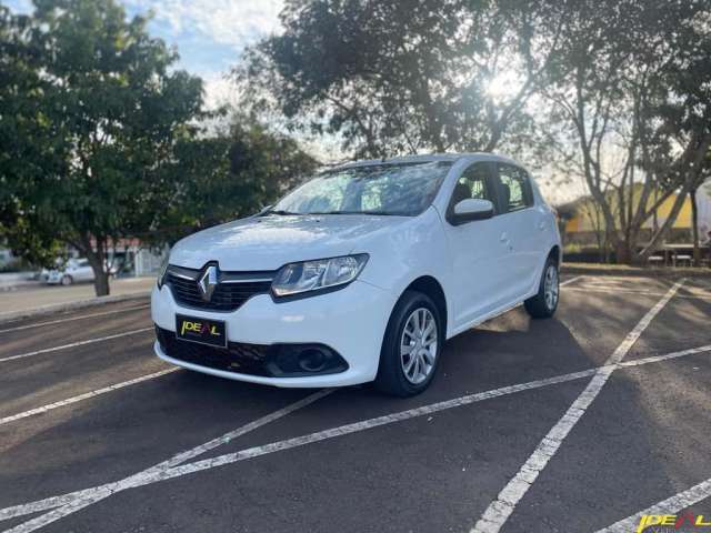 Renault Sandero Expression 1.6  - Branca - 2015/2016