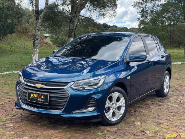 Chevrolet Onix Premier 1.0 TB - Azul - 2021/2022