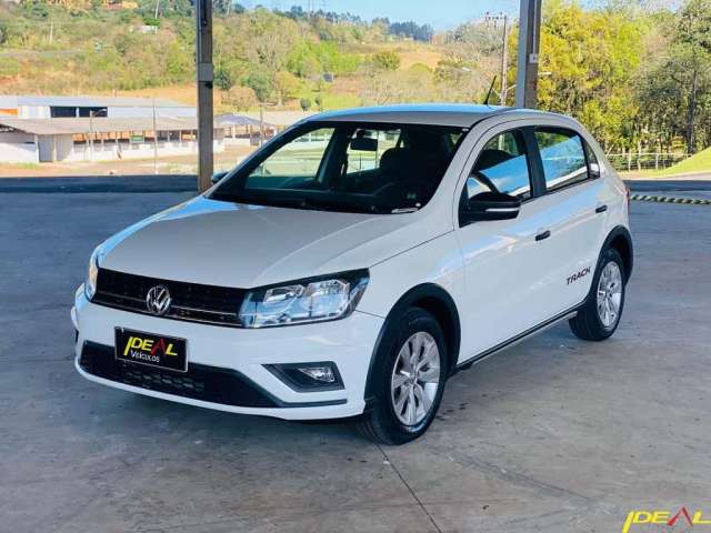 Volkswagen Gol Track 1.0 - Branca - 2017/2018