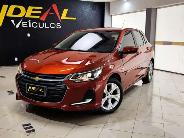 Chevrolet Onix Premier 1.0 - Laranja - 2020/2020