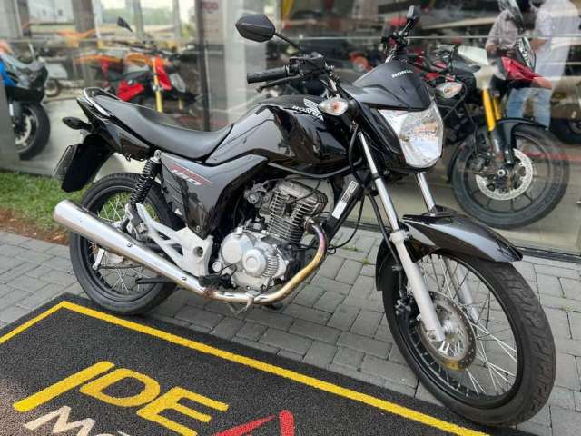 Honda CG-160 START  - Preta - 2020/2021