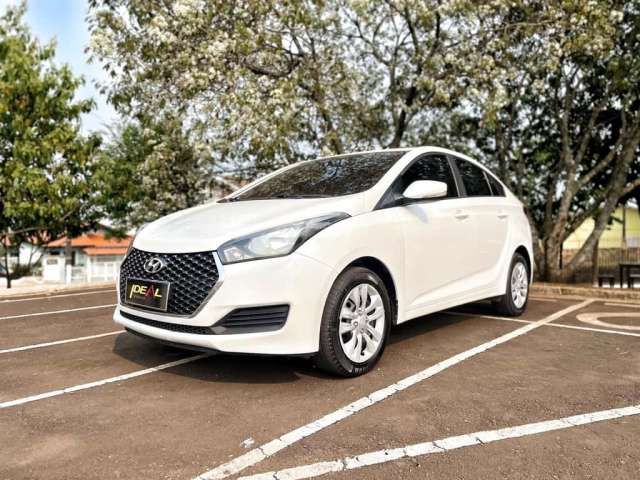 Hyundai HB20S 1.0 - Branca - 2018/2019