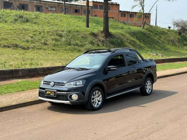 Volkswagen Saveiro Cross 1.6 - Preta - 2015/2016