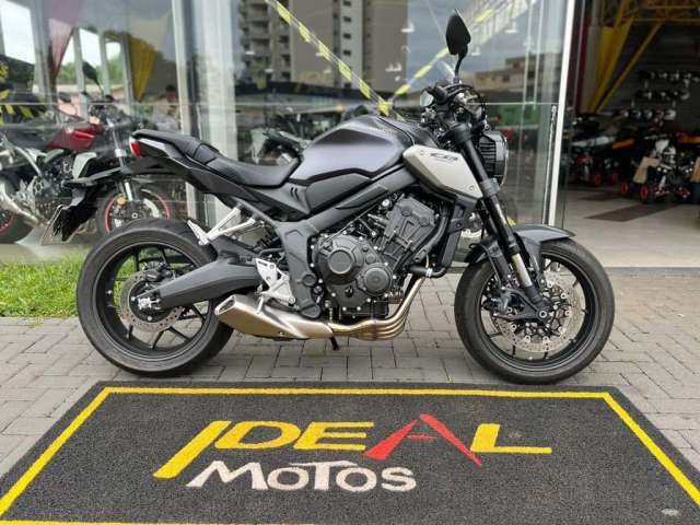 Honda CB 650R . - Cinza - 2024/2024