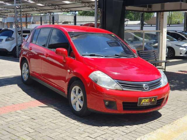 Nissan Tiida 1.8 S  - Vermelha - 2011/2012