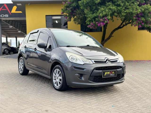 Citroën C3 Origine 1.5 - Cinza - 2013/2014