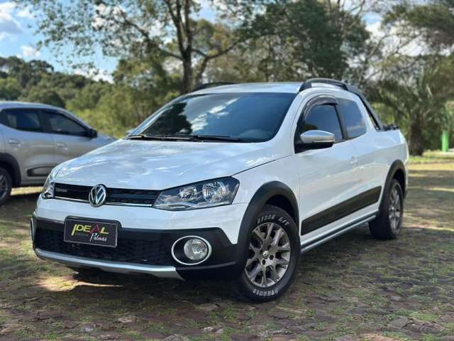 Volkswagen Saveiro Cross 1.6 - Branca - 2014/2015